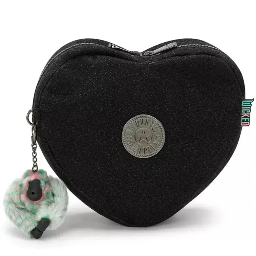 🩷💚 Kipling Wicked Heart Glitter Convertible Backpack Wicked Bag